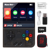 Miyoo Mini Plus - Consola De Juegos Portátil Con Funda Rí.