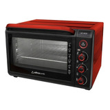 Horno De Mesa Eléctrico Ultracomb Uc-45cs 45l Rojo 220v