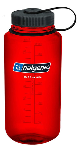 Botellas P/ Agua Nalgene Capacidad De 1 L, Red