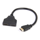 Aehoy 1080p Puerto A 2 1 En 2 Hacia Fuera Splitter Cable