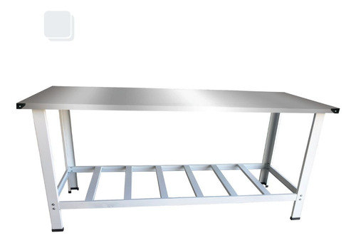 Mesa De Serviço Para Manipulações Em Açougue Inox 190x70