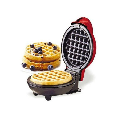 Mini Wafflera Máquina De Waffles Eléctrico Horno De Pastel