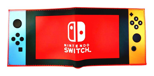 Billetera Nintendo Switch Mario Kart Yoshi Splatoon Zelda Dk