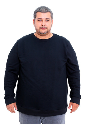 Moletom Plus Size Masculino Blusa De Frio Inverno G2 Ao G6