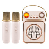 Mini Máquina Ao Ar Livre Sem Fio Karaoke Machine, Conjunto D