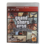 Grand Theft Auto San Andreas Greatest Hits Ps3 Físico Nuevo