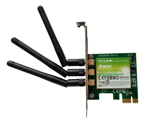 Placa De Red Wifi Tp-link Tl-wdn4800 Dual Band Villuka Comp