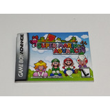 Manual Super Mario Advance - Original Gradiente  Gb Advanced