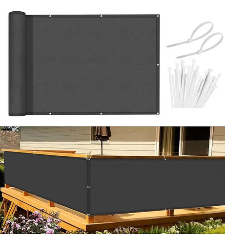 1x5m Cubierta De Valla De Pantalla Privacidad Para Balcón | MercadoLibre