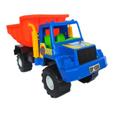 Camión Tolva Juguete Didactico Niños Azul