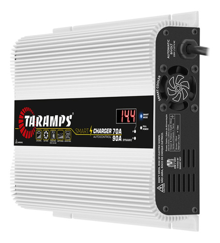 Fonte Automotiva Taramps Linha Smart Charger 70a Amperes 