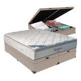 Cama Box Com Baú King E Colchão Freedom Ortobom D33