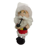 Santa Claus Porcelana Fría Para Incienso 20 Cm