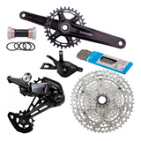 Grupo Shimano Ns 12 Velocidades Mtb Sin Frenos Ni Discos