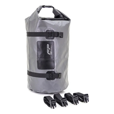 Maleta Universal Impermeable Moto Drybag C25 Lts Negro Gris | Meses sin interés
