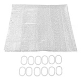 Cortina De Ducha Impermeable Peva Transparente Para Baño