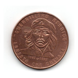 Moneda 1 Peso Cubano Año 1992 Km#437 25º Muerte Che Guevara