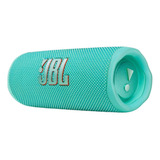 Bocina Portátil Jbl Flip 6 Bluetooth Aprueba De Agua Color Turquesa