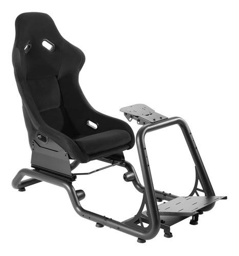 Cockpit Simulador De Manejo Gamer Pro Macrotel Mvlrs02-bs