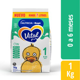 Leche En Polvo Vital 1 Nutricia Bago Pouch X 1000 Gr Sabor Original