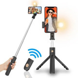 Tripé Celular Bastão Selfie Vertical Horizontal Bluetooth 60