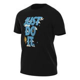 Playera Nike Sportswear Para Hombre Just Do It Negro