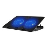 Base Notebook C3tech Nbc-50 10-15,6 2 Coolers 120mm Led Azul