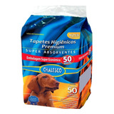 Sanitários Tapete Pet Higiênicos Descartavel Para Cães 50 Un