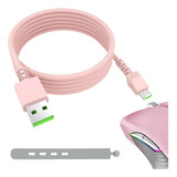 Cable De Carga Usb Trenzado Para Mouse Compatible Con Razer 