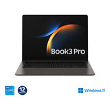 Notebook Samsung Galaxy Book3 Pro 14 Intel Core I5 12 Núcleos 16gb Color Graphite