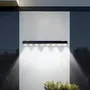 Aplique Lámpara Pared Luz Fría Led Solar Unidireccional 6f | Envío gratis