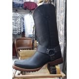 Bota Biker Trompa De Puerco Suela Tractor Antiderrapante