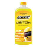 Shampoo Para Auto Con Cera Y Carnauba Formula 1 16 Oz