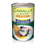 Caballa Puglisi Aceite Sin Sal 380 Grs X 8 Unidades