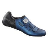 Zapatillas De Ruta Shimano Rc502 T46 Azul Ajuste Boa® L6