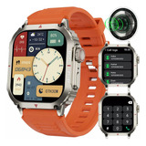 Relógio Inteligente Militar Masculino Gps Smart Watch Call