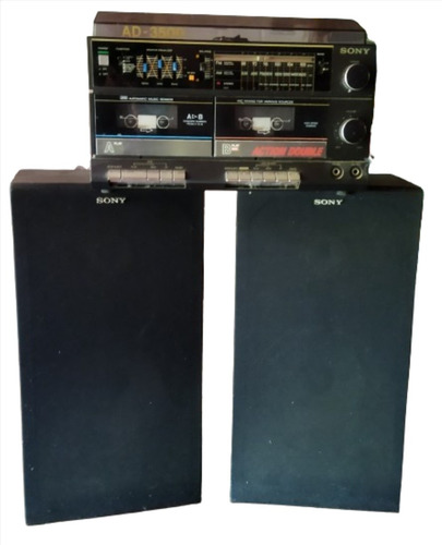 Vitrola Ad-2500 Mkii Toca-disco System 3x1 Sony - Sem Agulha