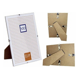 Set X 3 Porta Retrato Clip 20x30 - Vidrio - Con Pie 