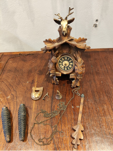 Reloj Cucu Antíguo  Alemán Para Reparar 