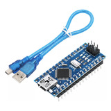 Arduino Nano V3.0 - Atmega 328 - Com Cabo Usb