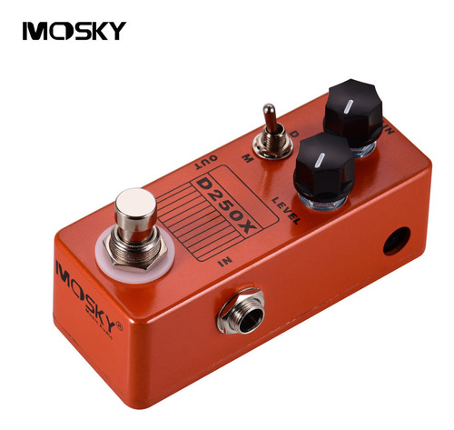Mosky D250x - Miniguitarra Eléctrica Con Efecto De Preampli