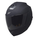 Casco Moto Abatible Negro Mate Certificado Dot Tallas Todas