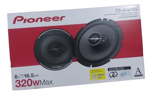 Parlantes Pioneer De 320 Watts 6 Pulgoso, 3 Vías Serie Nueva