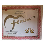 Guitarra Criolla Fonseca 25 + Funda + Pie + Puas