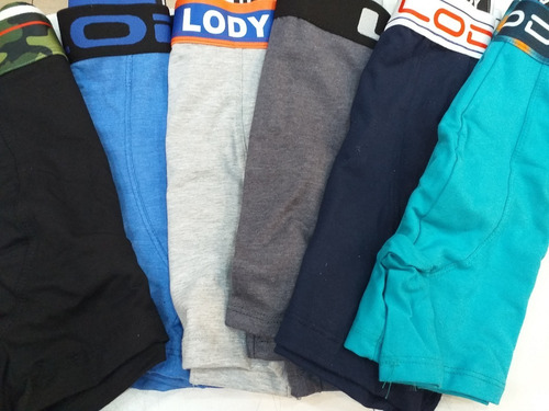 Boxer Lody Men Pack X 4 Lisos Lenceria Tutim