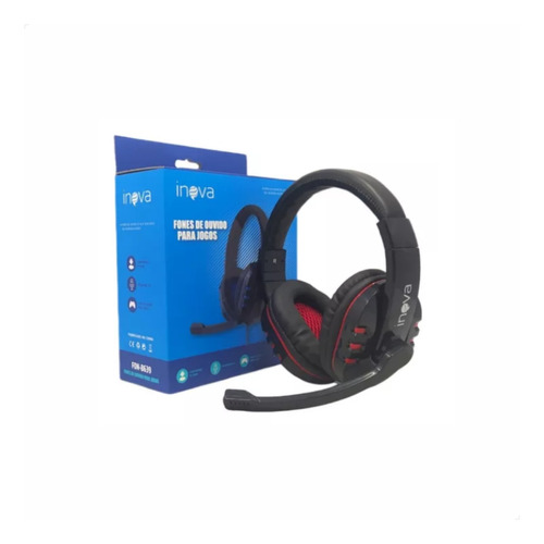 Fone De Ouvido Gamer Para Jogos Headset Com Fio Pc Ps4 Xbox