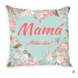 Almohadón Decorativo 30x30 Frases Mamá Día De Madre Regalo