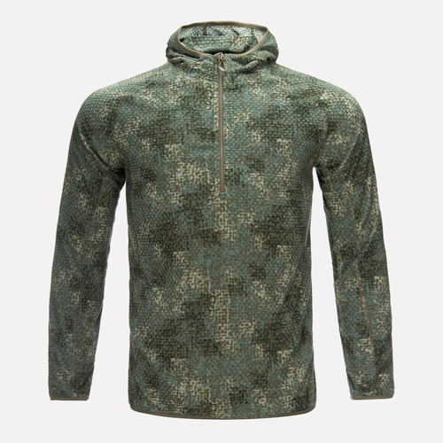 Poleron Hombre Lippi Jacaranda Nano-f 1/4 Zip Hoody Print Ve