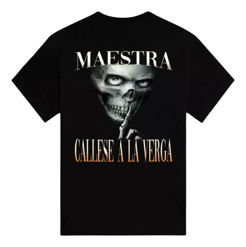 Maestra Callese Alv Camiseta - Playera Divertida