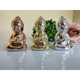 Enfeite Cerâmica Buda 1 Peça Cores A Escolher Decoração Mesa